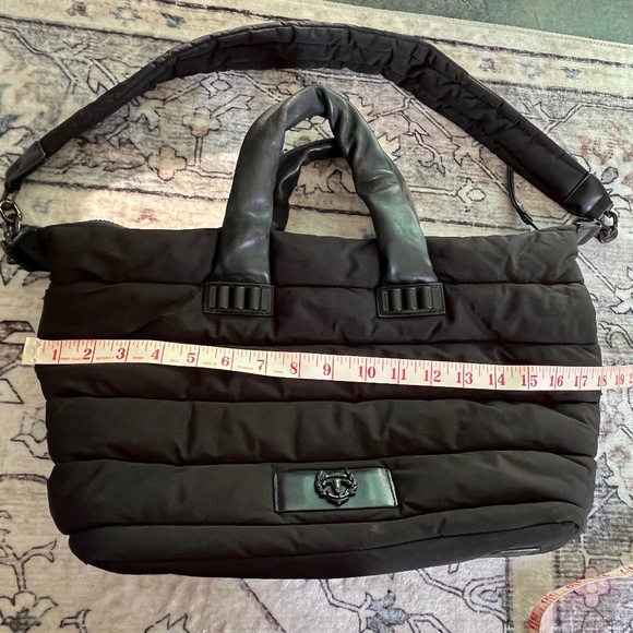 Rudsak EUC puffer two-way bag with soft leather handles & puffy shoulder strap. - Picture 9 of 16